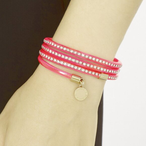 Marc by Marc Jacobs Slinky Wrap Bracelet in Knockout Pink NWT - Picture 3 of 5